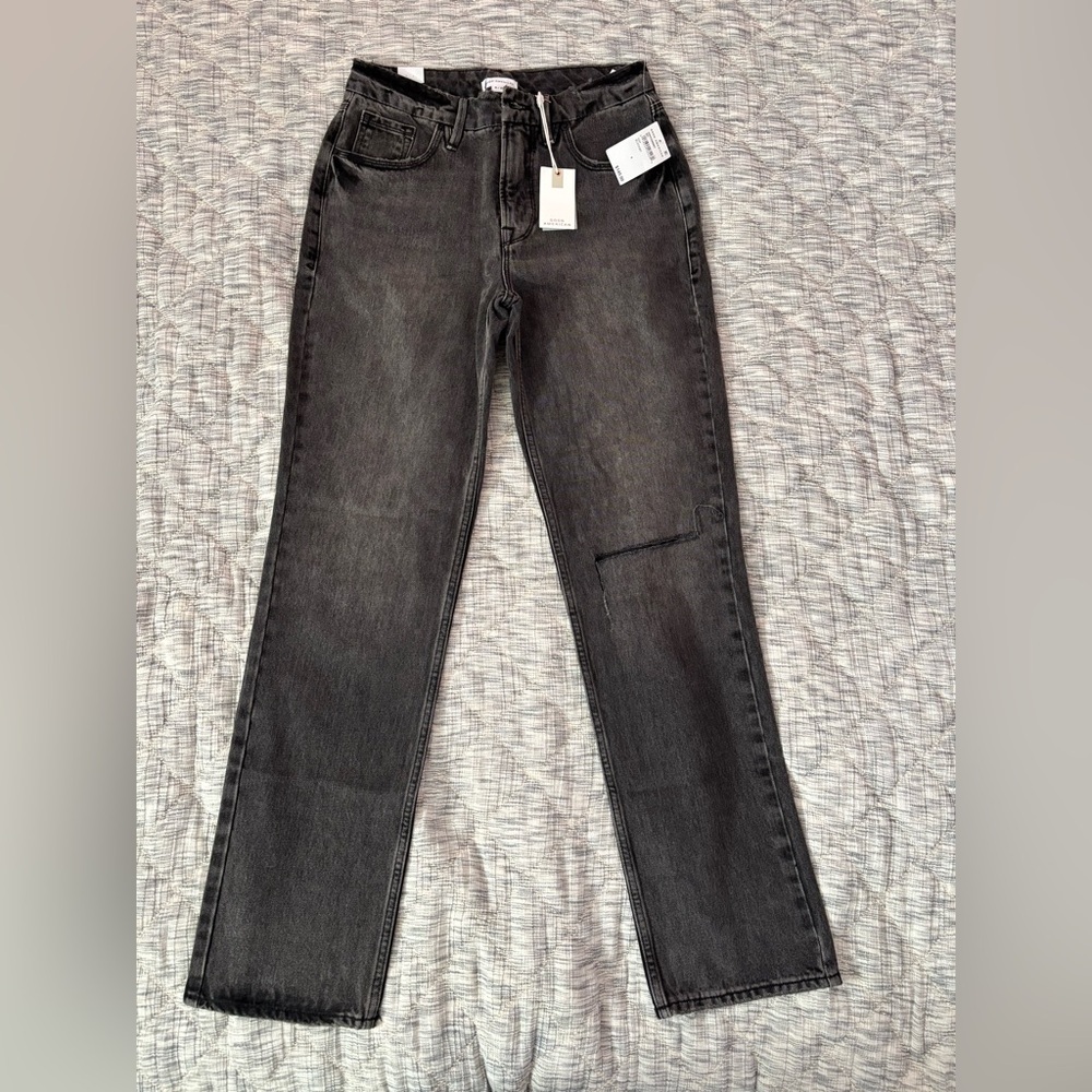 Good American High Rise Straight Leg Jeans Sz 6 NWT | Good American Jeans NEW - - Picture 5 of 11